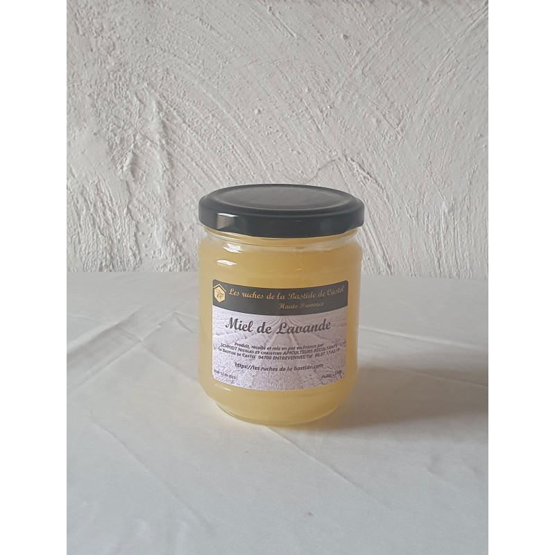 miel de lavande cristallisé 250g