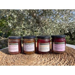 Lot de confitures au miel...